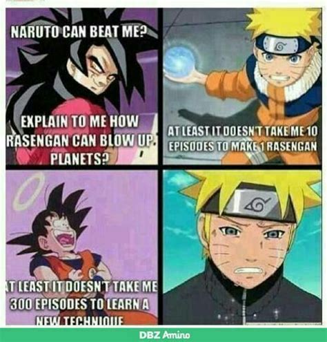 memes de goku vs naruto en español|goku vs naruto fight.